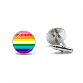 Old School Gay Pride Cufflinks